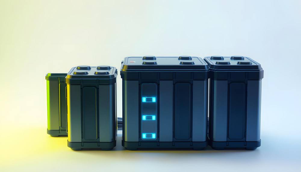 batterij container